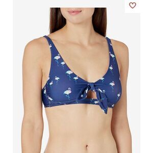 Splendid Take Wing Tie Front Hltr Size XS